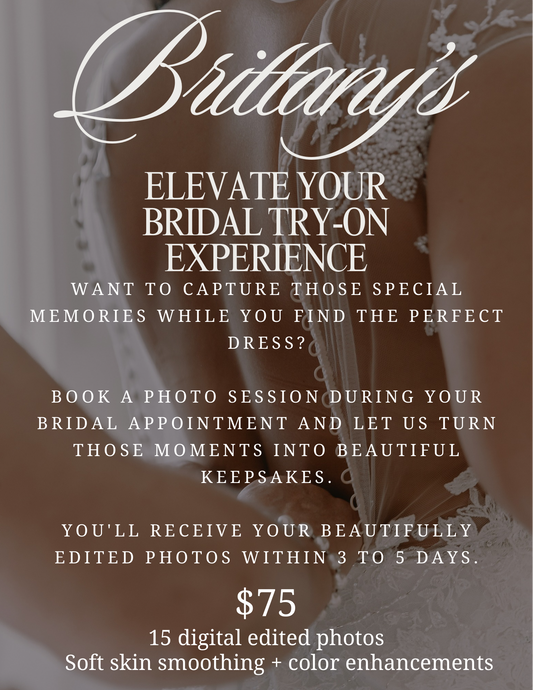 Bridal Consultation Photo Session Add On